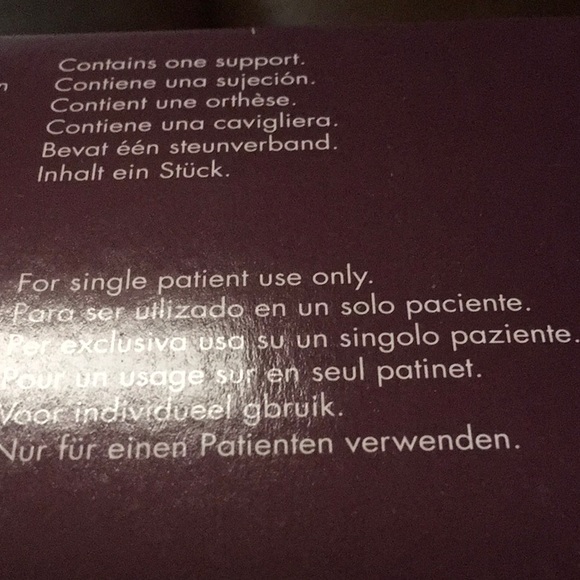 COPY - NWT,NIB,Donjoy LEFT MEDICAL Ankle Brace, Size Small. See pics,Never used - Picture 4 of 8